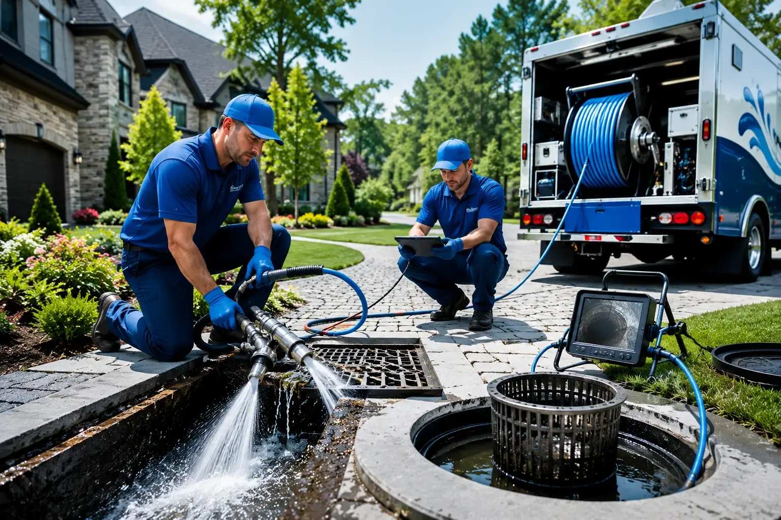 Local outdoor drain cleaning professionals in Huntington, AR